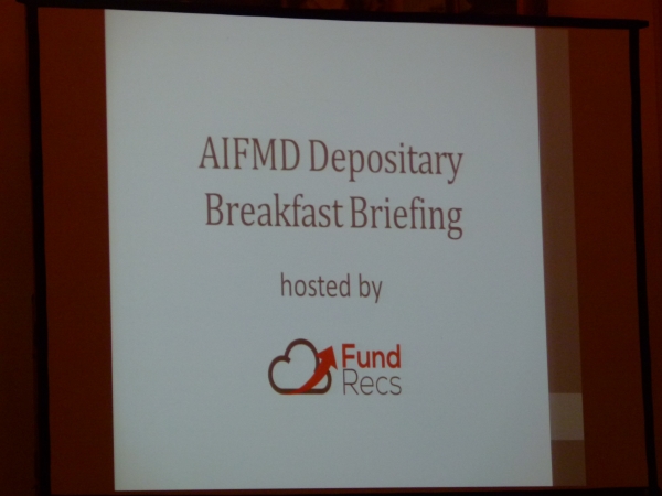 AIFMD Depositary breakfast briefing