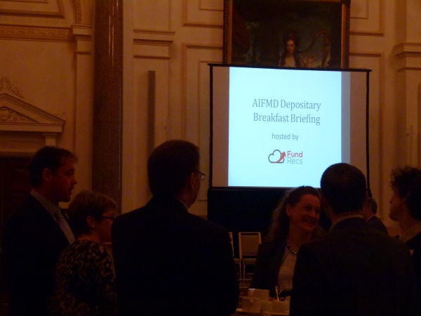 AIFMD Depositary breakfast briefing