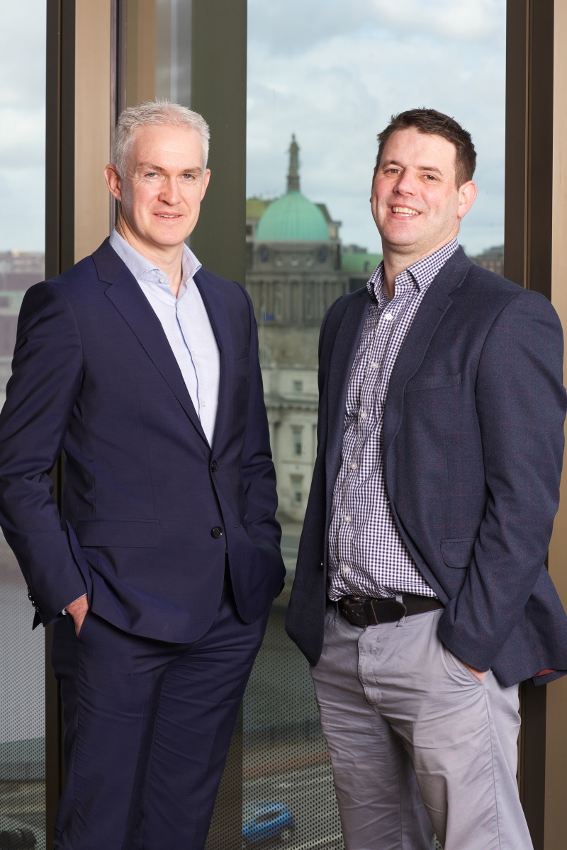 Colin Feely, Partner and Head of Financial Services Audit Grant Thornton and Des O'Donohoe, Managing Director Fund Recs