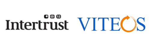 Intertrust and VITEOS Logos