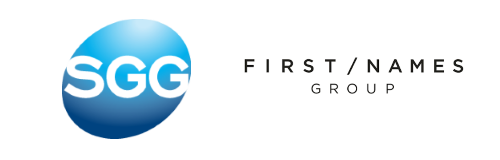 SGG Group and First Names Group Logos